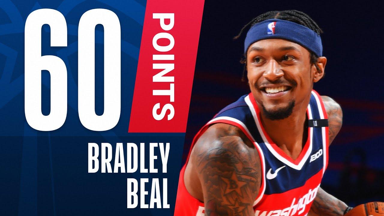 Bradley Beal ghi 60 điểm vẫn không gánh nổi Washington Wizards