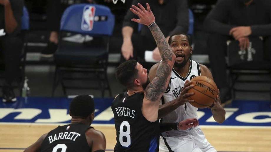 Brooklyn Nets thắng derby New York trong ngày trade James Harden