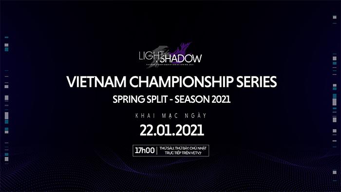 Bảng xếp hạng VCS Mùa Xuân 2021 mới nhất