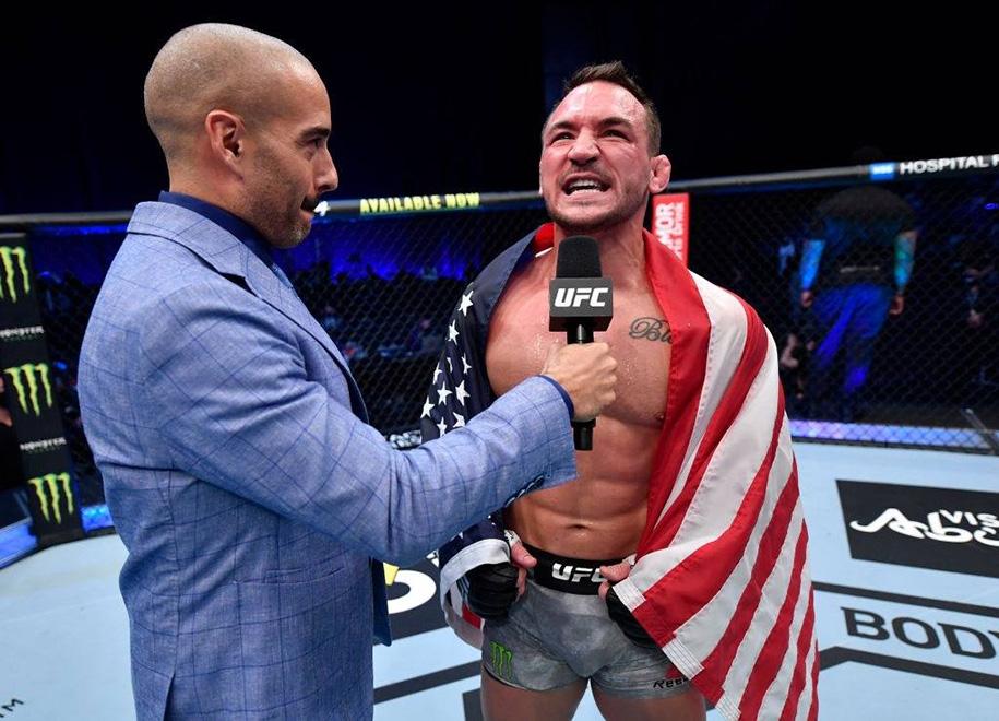 Michael Chandler ra mắt đầy ấn tượng, gọi tên cả bộ ba Conor-Khabib-Poirier