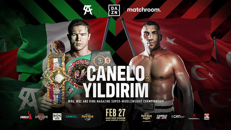 “Chốt kèo” Canelo Alvarez vs Avni Yildirim vào ngày 27/2 tại Miami