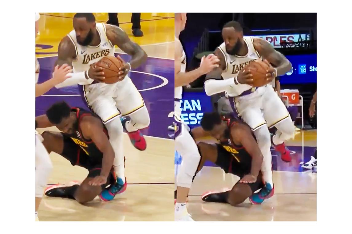 Đồng đội LeBron tố cầu thủ Atlanta Hawks gây ra chấn thương King James