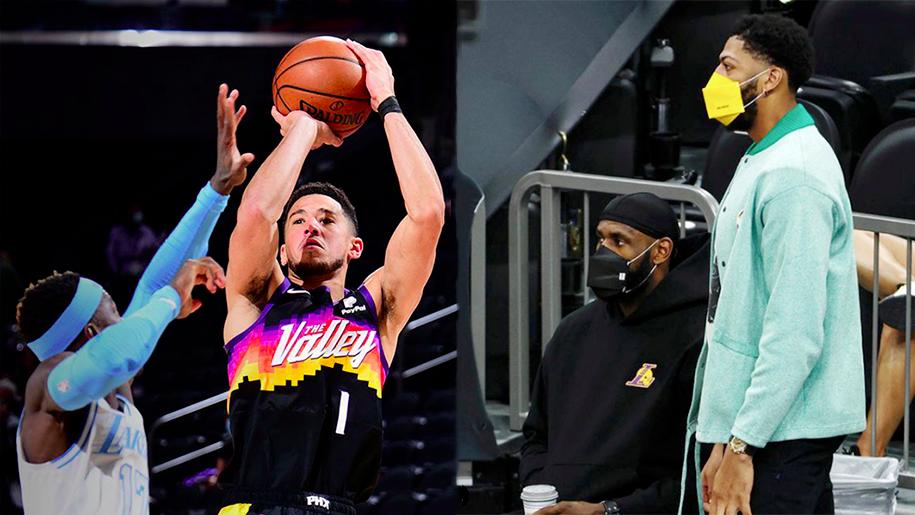 LeBron James tiếp sức trên ghế dự bị, LA Lakers vẫn không thể tạo bất ngờ trước Phoenix Suns