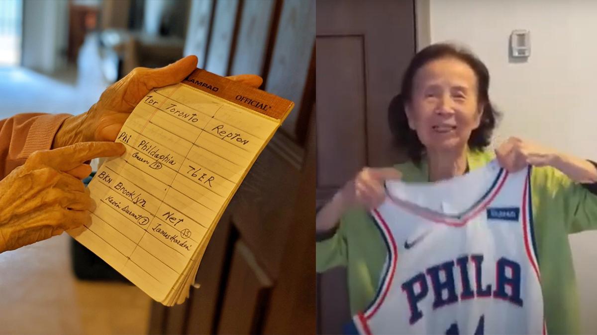 Cụ bà 95 tuổi mày mò NBA bỗng trở thành hiện tượng, được Danny Green tặng quà chất lừ