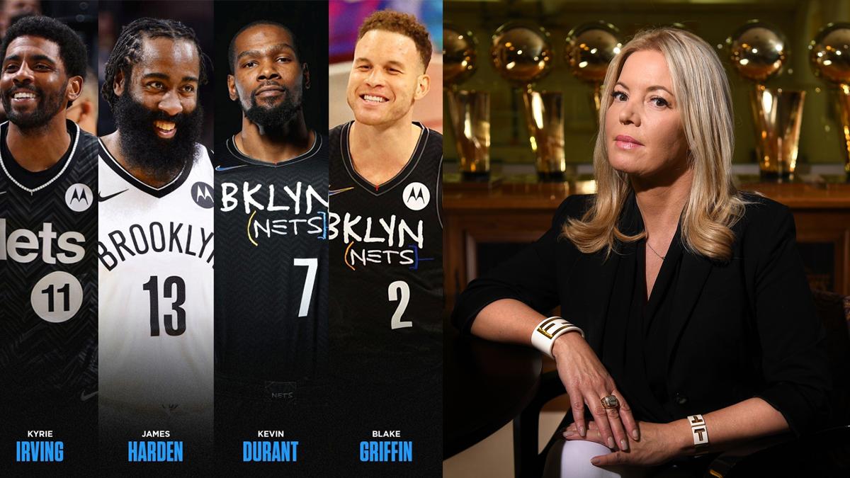 Bà chủ Lakers thách thức Superteam Brooklyn Nets: "Ngon thì nhào vô!"