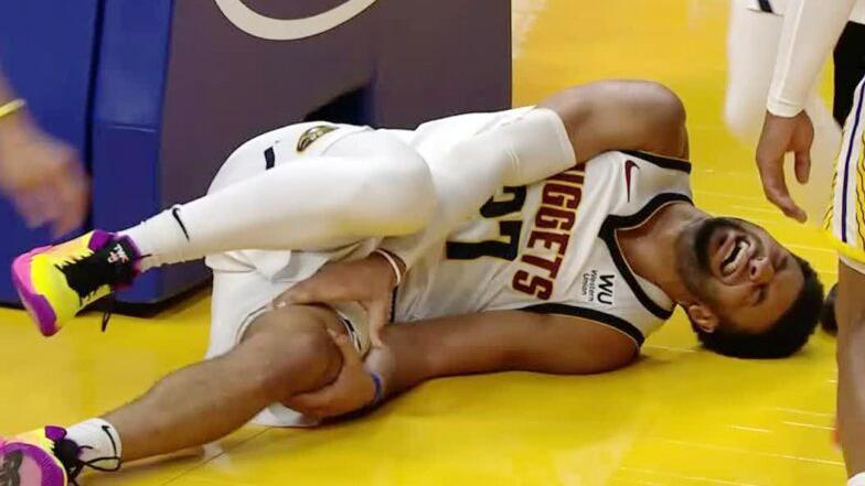 Ngôi sao Jamal Murray dính chấn thương đầu gối nghiêm trọng, tham vọng của Nuggets lâm nguy