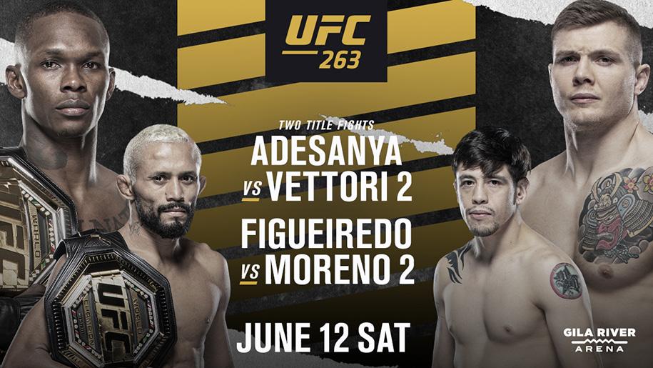 Lịch thi đấu UFC 263: Israel Adesanya vs. Marvin Vettori 2