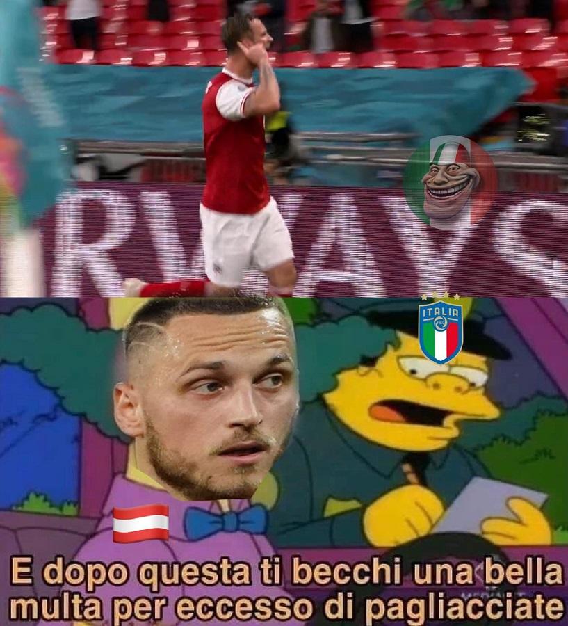 Ảnh chế EURO 2021: Hỡi Arnautovic, đừng "gáy" quá sớm, chỉ có... trút họa vào thân!