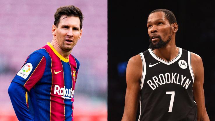 Kevin Durant và Isaiah Thomas bị sốc bởi mức lương của sao bóng đá Lionel Messi