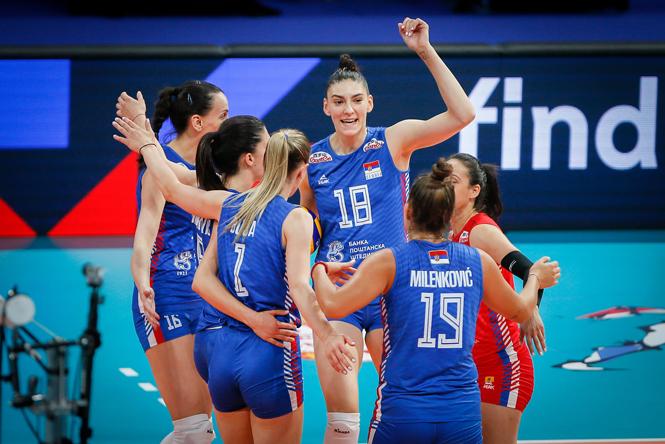 Lịch thi đấu vòng 1/8 giải bóng chuyền nữ Vô địch châu Âu 2021