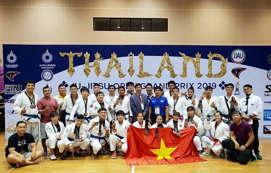 Đội tuyển Jiujitsu Việt Nam lên đường tham dự giải Vô địch Thế giới tại UAE