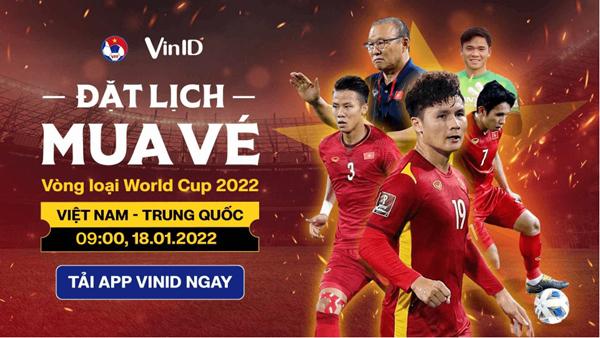 Vé bán chậm, VFF gia hạn thời gian bán vé trận Việt Nam vs Trung Quốc
