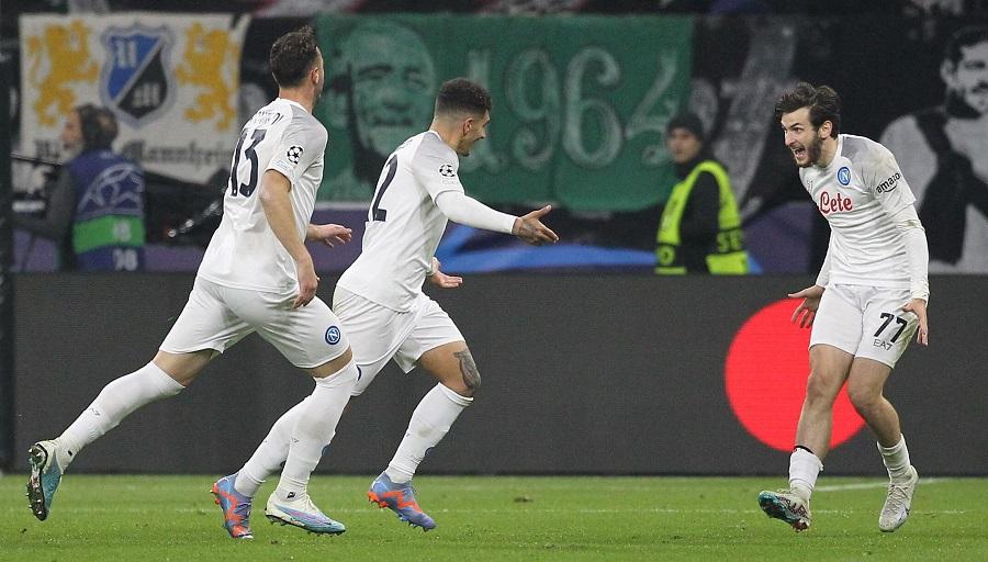Napoli sút hỏng phạt đền vẫn tạo lợi thế lớn ở Champions League