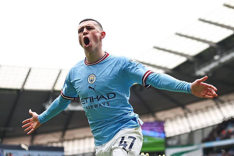 Foden bùng nổ với Man City bằng hiệu suất tốt hơn Haaland