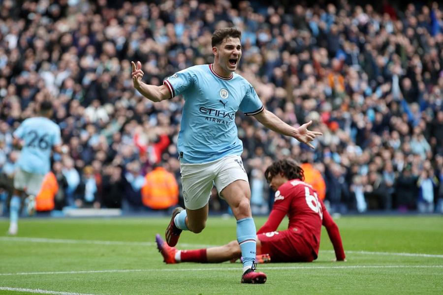 Man City vắng Haaland vẫn ngược dòng đè bẹp Liverpool