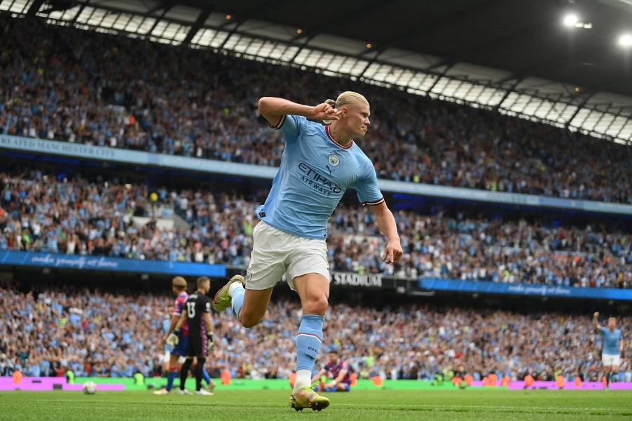 Lập công cho Man City, Haaland phá kỷ lục lịch sử của Ngoại hạng Anh