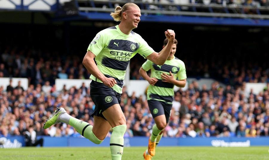 Haaland đạt cột mốc phi thường với Man City sau 3 lần… chạm bóng