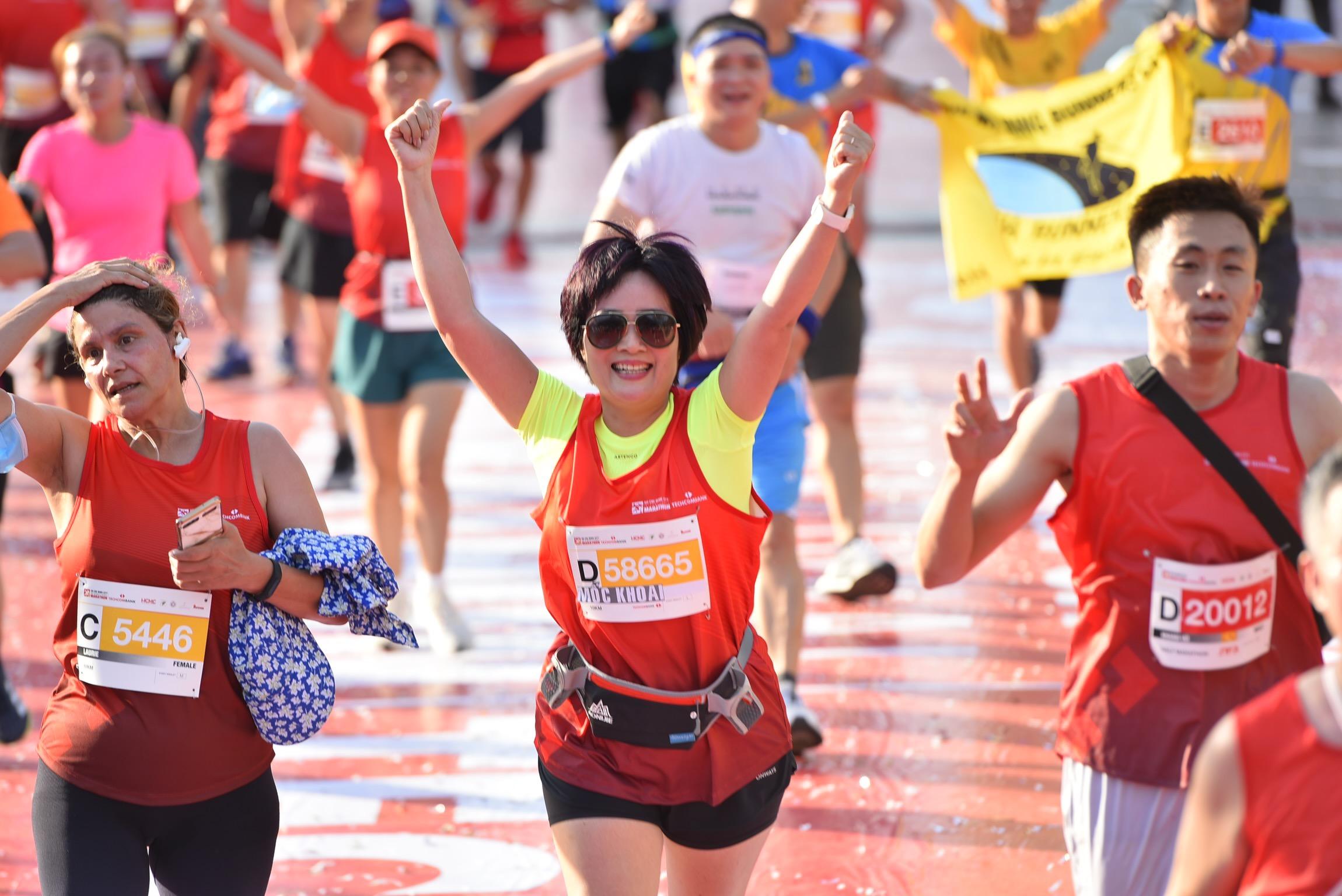 Kỷ niệm 30 năm thành lập, Techcombank nâng tầm các giải chạy marathon tại Hà Nội và TPHCM