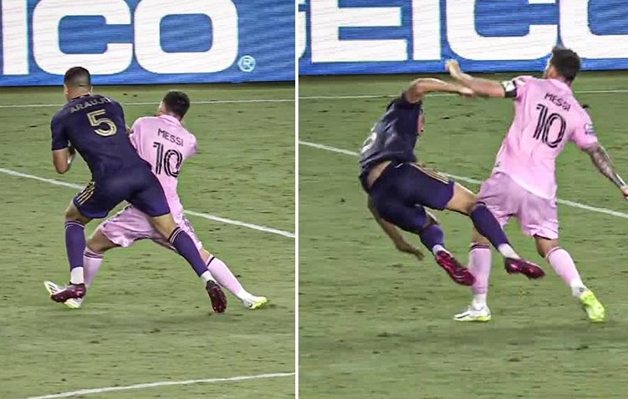 Trọng tài bị tố “bảo vệ” Messi trong trận đấu của Inter Miami gây tranh cãi