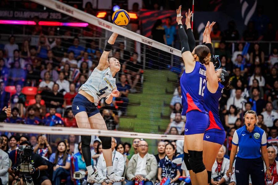Lịch thi đấu tứ kết giải bóng chuyền vô địch thế giới 2025
