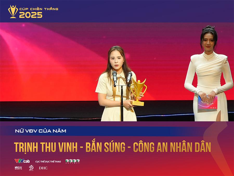 Trịnh Thu Vinh đăng quang ở Cúp Chiến thắng 2025, sánh ngang Ánh Viên và Bùi Thu Thảo
