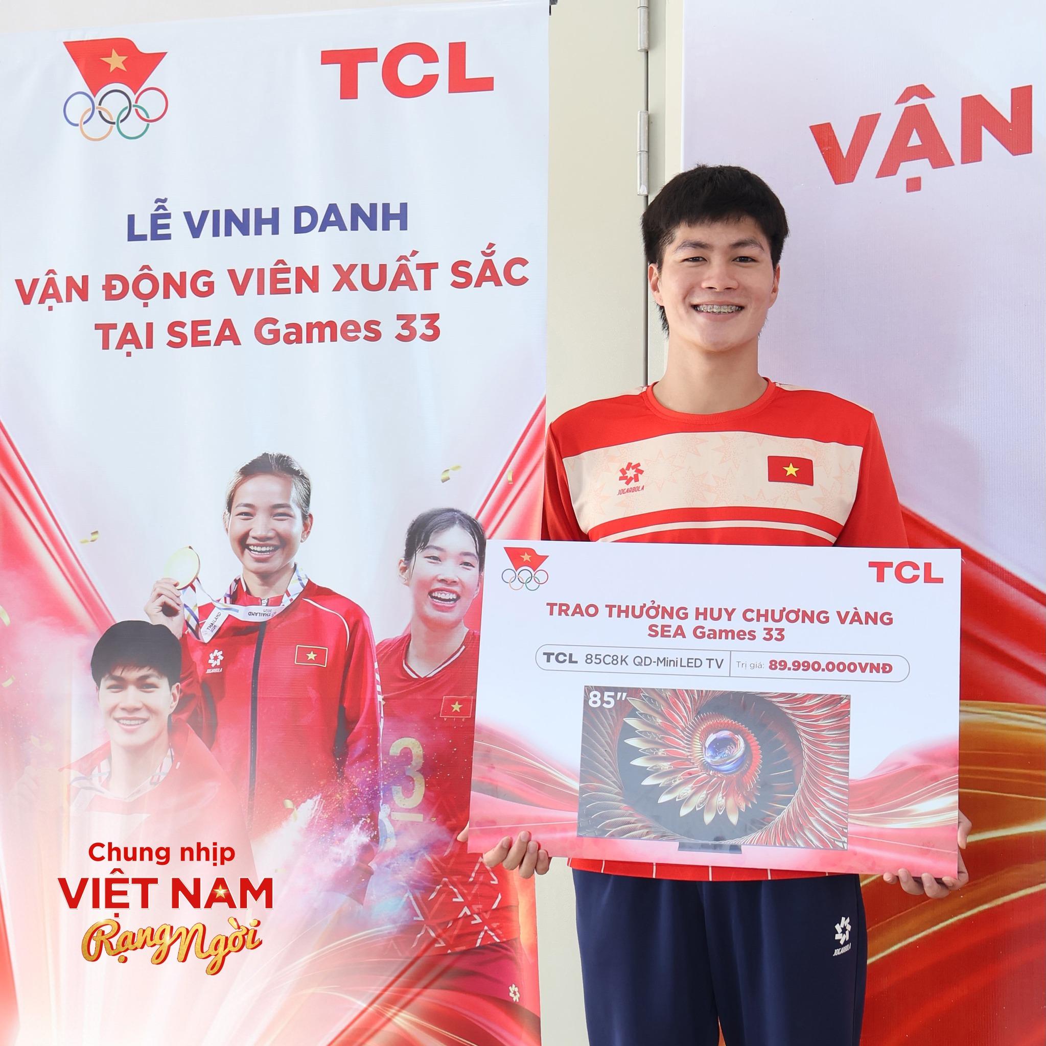 Hòa nhịp chiến thắng, TCL mang Tết bừng sắc đến cho các vận động viên
