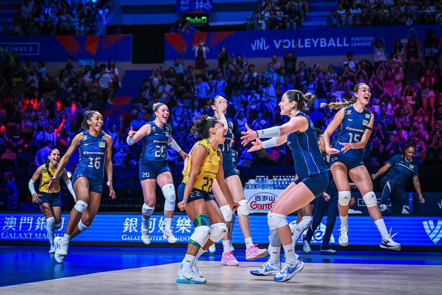 Brazil lật đổ nhà vô địch Ý, giành vé vào chung kết VNL 2026