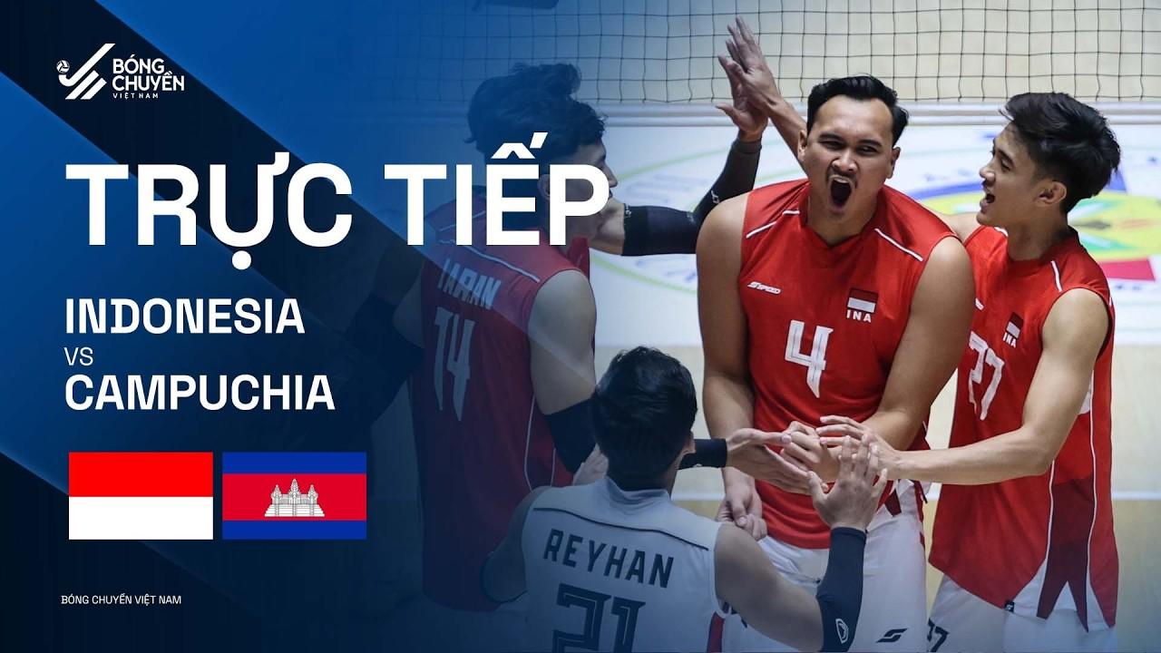 Link trực tiếp tranh hạng 3 SEA V Cup 2026 hôm nay 26/7: Campuchia vs Indonesia