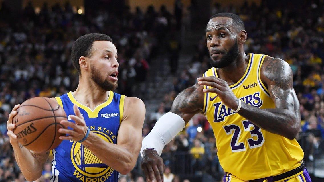 LA Lakers đụng độ Golden State Warriors ở ngày khai mạc NBA 2021/22