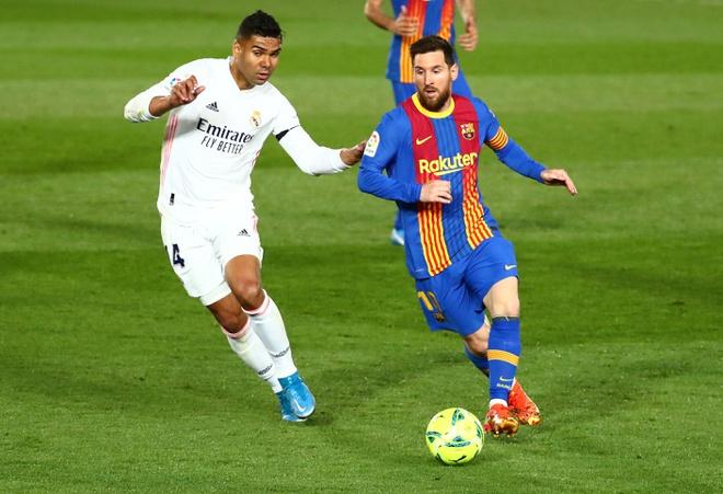 Xem Messi “làm xiếc” trước Kroos ở trận Siêu kinh điển