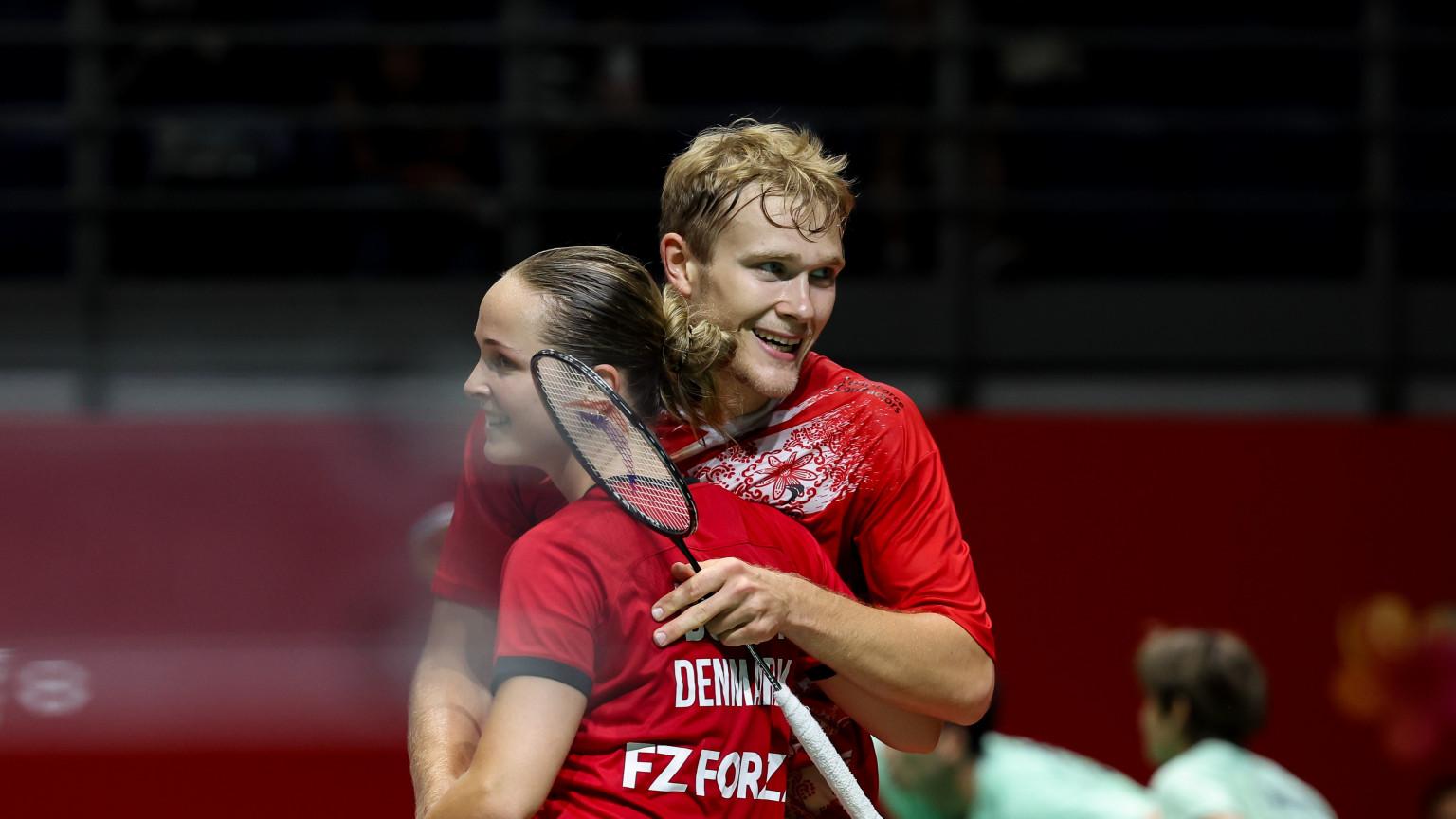 Mads Vestergaard tiếp tục bay bổng ở giải cầu lông Malaysia Masters 2025