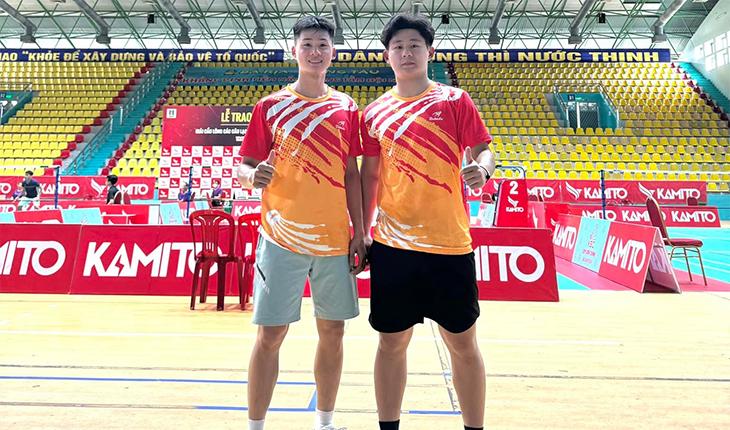 Trần Đình Mạnh / Nguyễn Đình Hoàng vào tứ kết giải cầu lông CIPUTRA HANOI - Vietnam International Challenge 2025