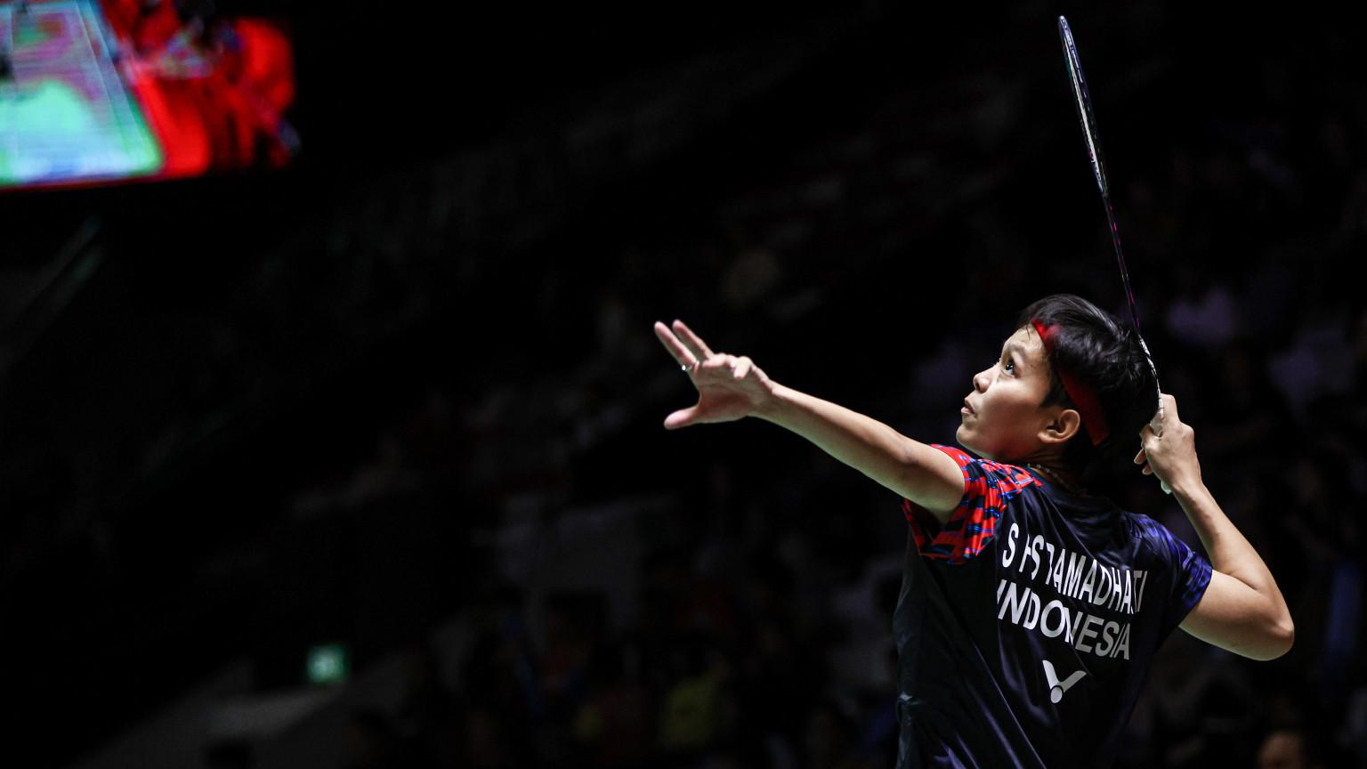 Cầu lông Thailand Masters 2025: Ramadhanti bỏ lỡ cú đúp lịch sử