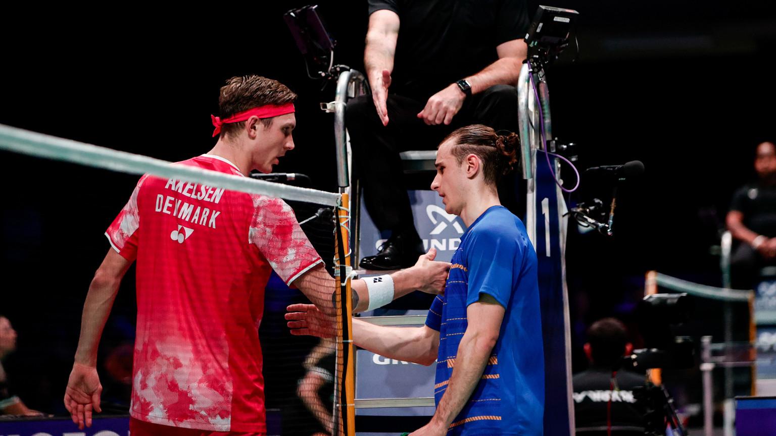 Viktor Axelsen bỏ cuộc do bị ốm ở giải cầu lông Denmark Open 2024