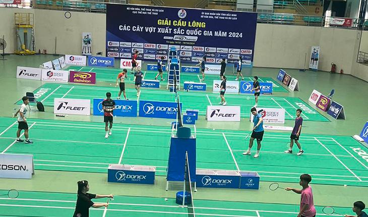 Trực tiếp Giải cầu lông các cây vợt xuất sắc quốc gia năm 2024 chiều ngày 15/10