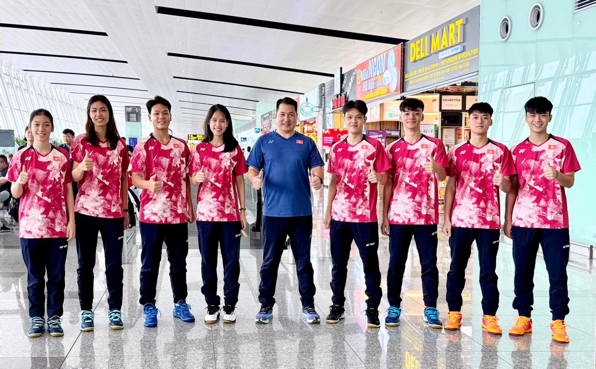 Nguyễn Thị Thu Huyền cùng đồng đội dự Giải cầu lông trẻ thế giới 2024 có hệ thống điểm mới theo kiểu "chạy tiếp sức"