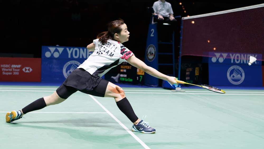 Á quân Nguyễn Thùy Linh loại người hùng Pháp ở vòng đầu giải cầu lông German Open 2025