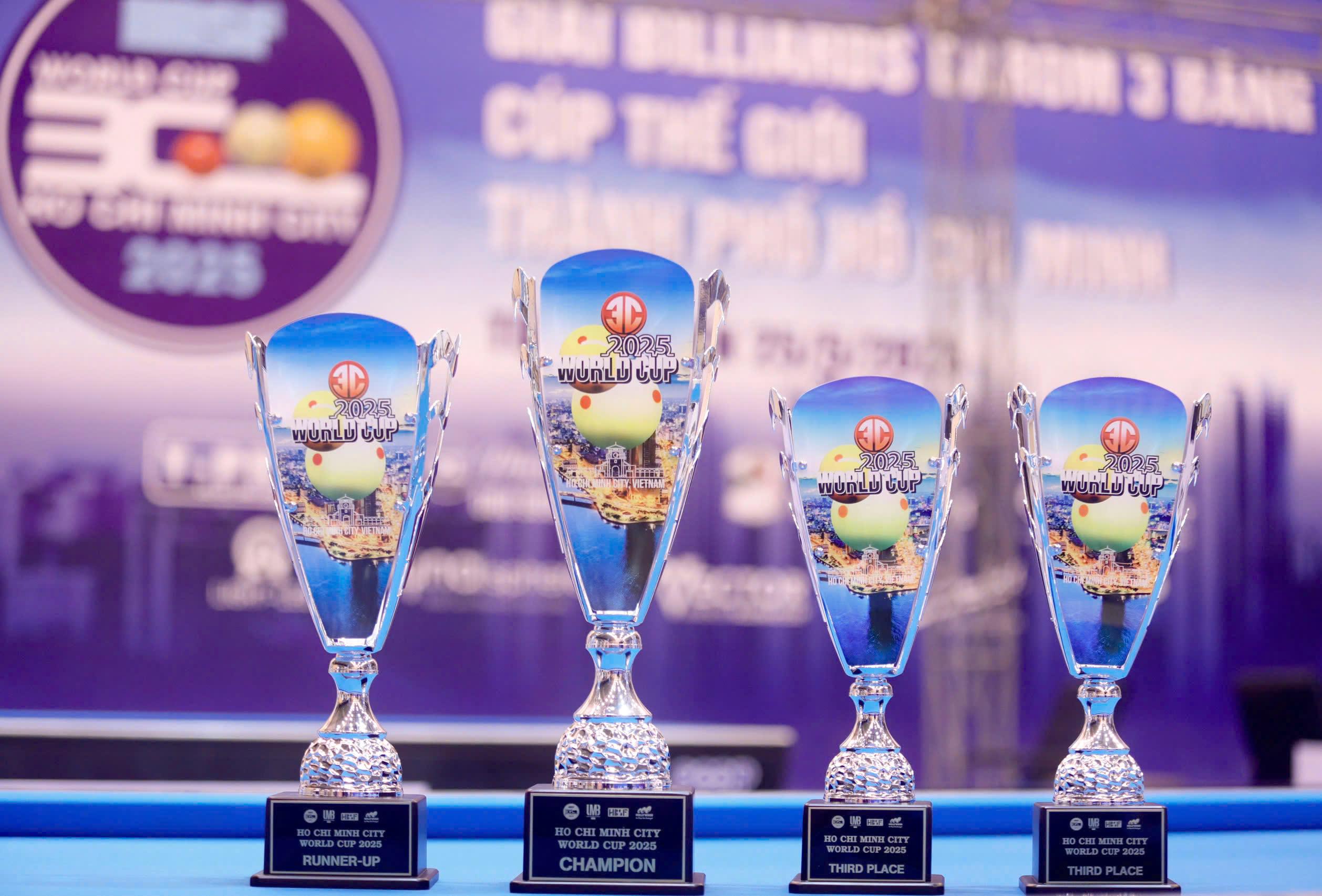 Trực tiếp billiard carom 3 băng TPHCM World Cup 2025 ngày 19/05
