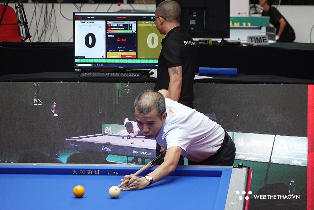 Màn hủy diệt đẳng cấp của Trần Quyết Chiến tại giải billiards vô địch các CLB quốc gia 2026
