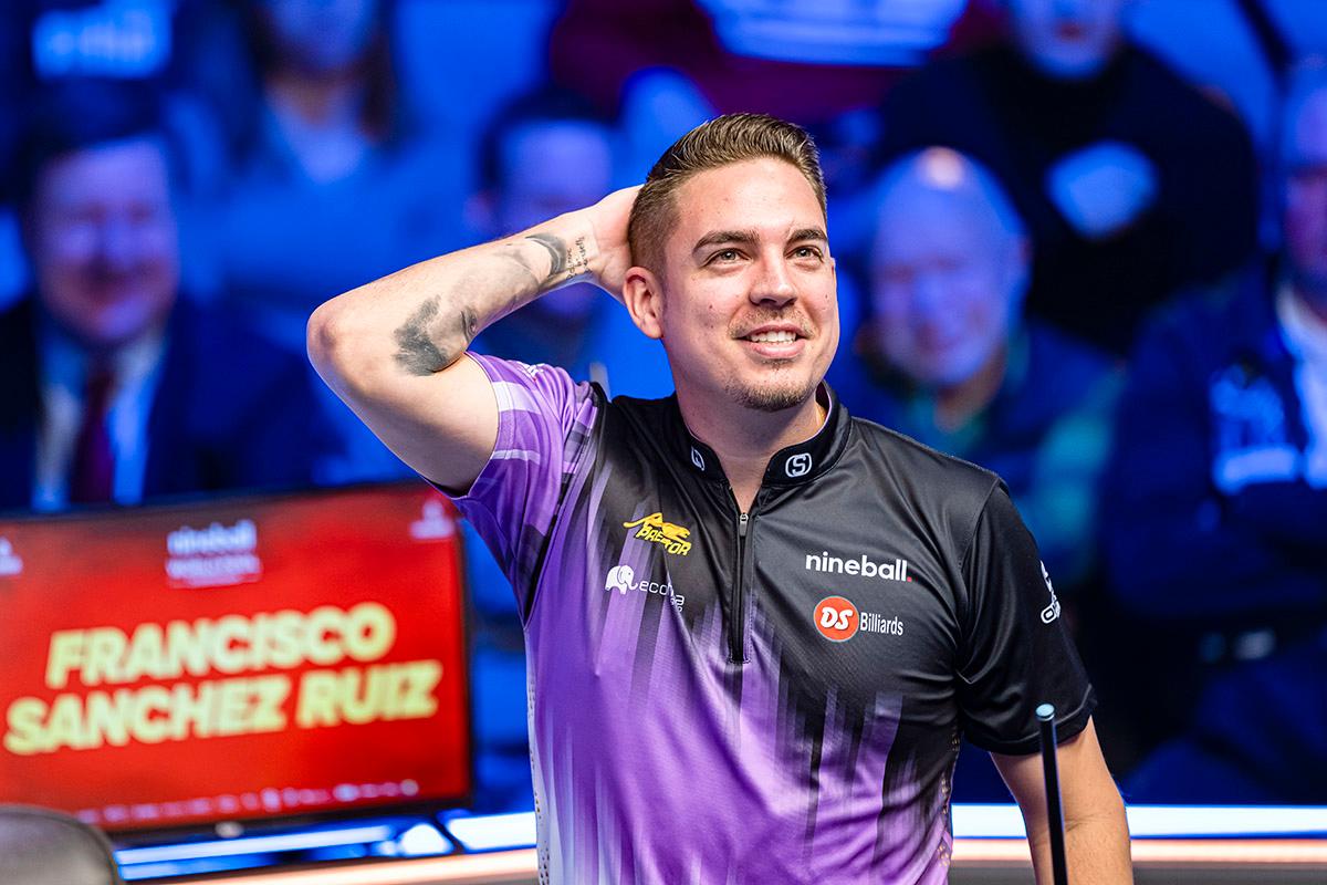 Kết quả billiard pool thế giới ngày 6/2: Số 1 thế giới Francisco Sanchez Ruiz lần đầu vô địch