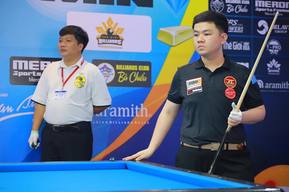 Giải Billiard Carom 3 băng HBSF Cup Tour 3 năm 2023: Tân vô địch thế giới Bao Phương Vinh khởi đầu thuận lợi