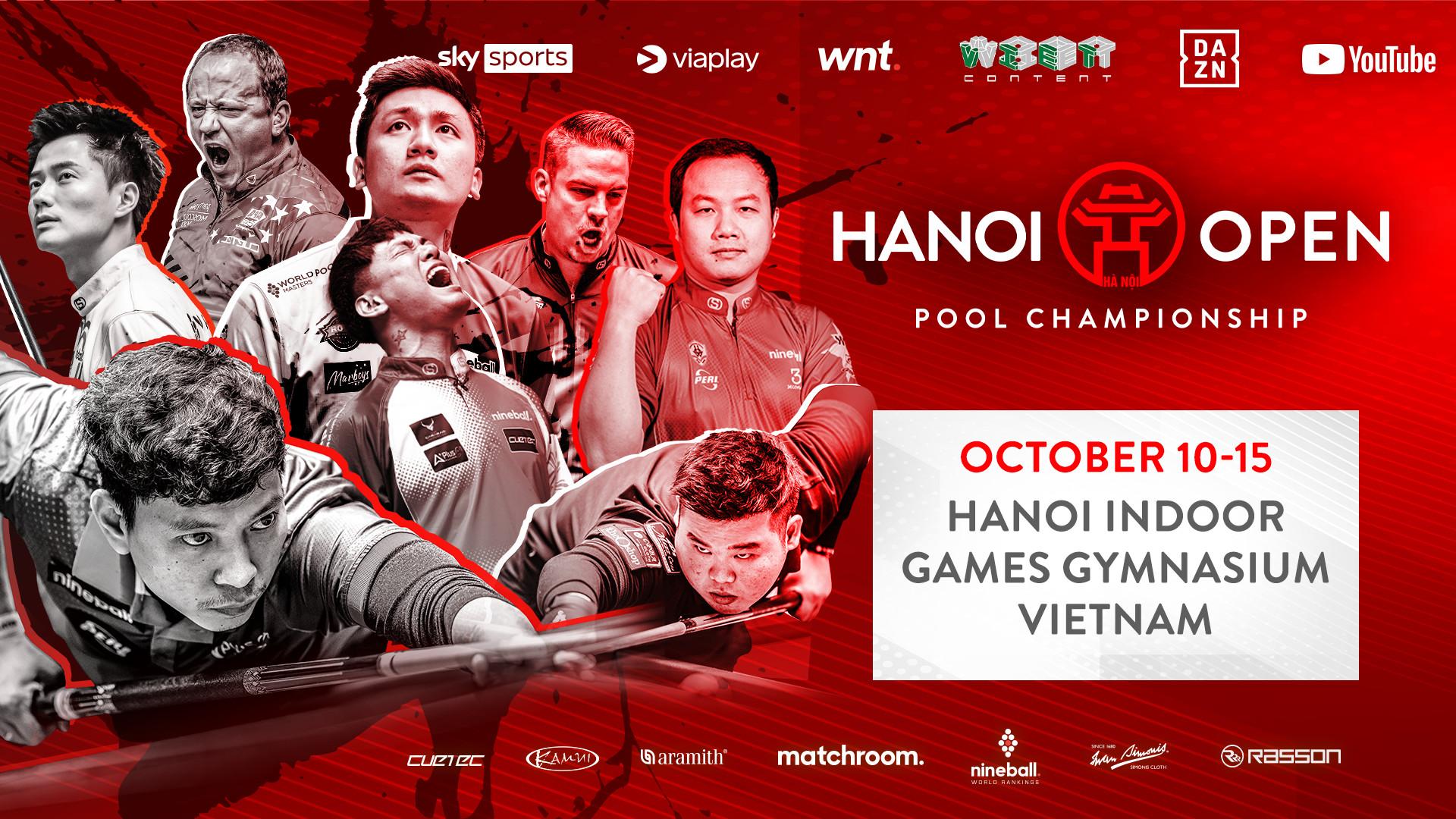 Thông tin chính thức từ Ban tổ chức Giải Hanoi Open Pool Championship