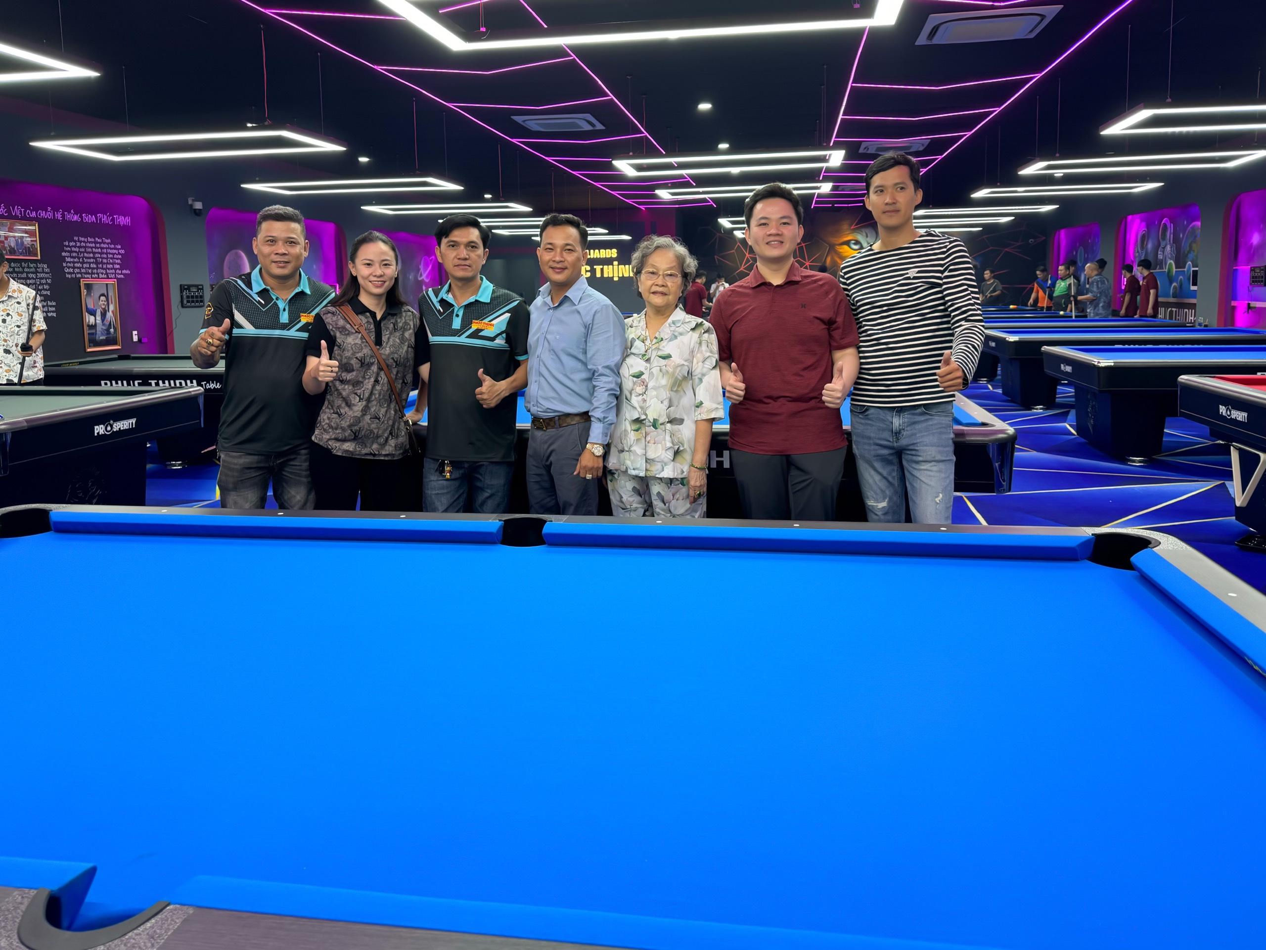 Cup Phúc Thịnh Table 2024 xông đất làng billiards carom 3 băng Việt Nam