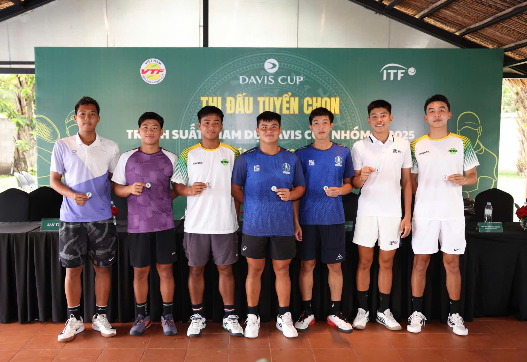 Công bố danh sách thi đấu tuyển chọn tranh suất tham dự giải quần vợt Davis Cup Nhóm III và hướng tới SEA Games 2025
