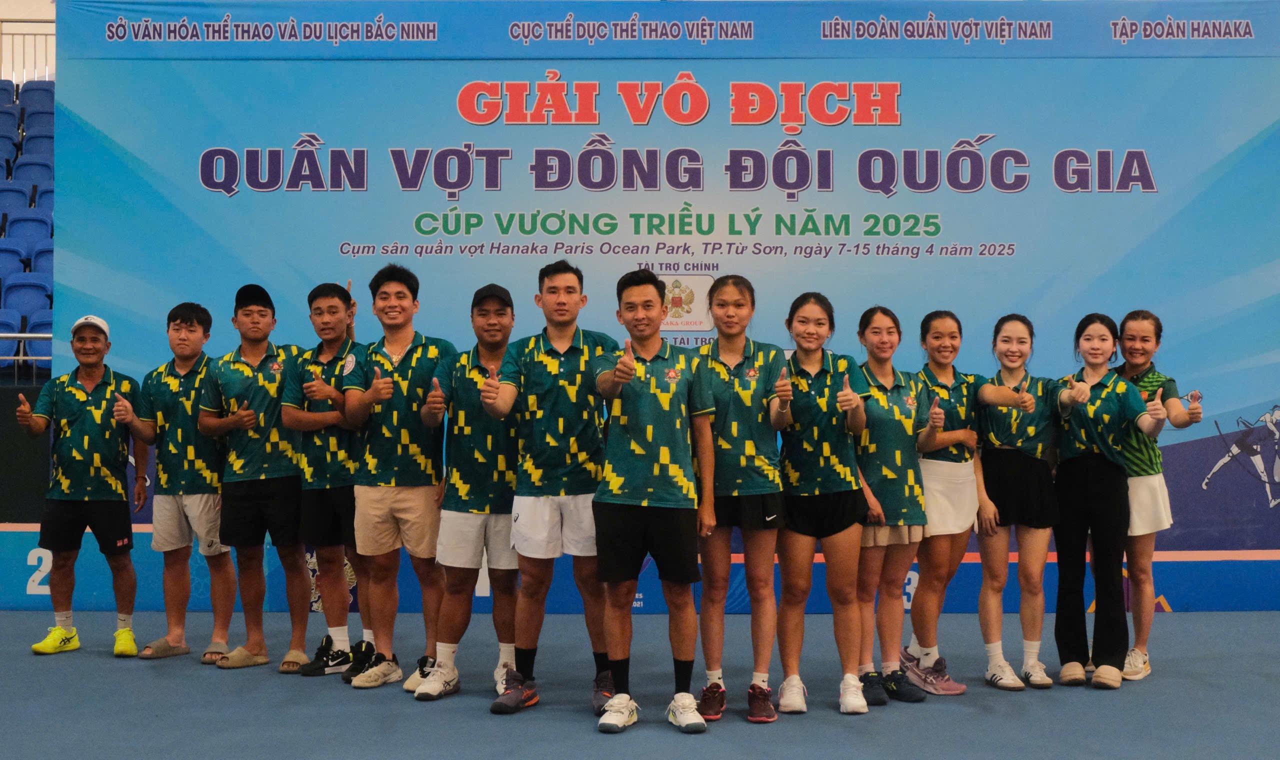 Hà Nội giành ngôi nhất toàn đoàn tại Giải Quần vợt Vô địch Đồng đội Quốc gia năm 2025