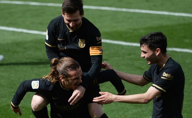 Barca sẽ nắm quyền tự quyết chức vô địch La Liga sau bước ngoặt