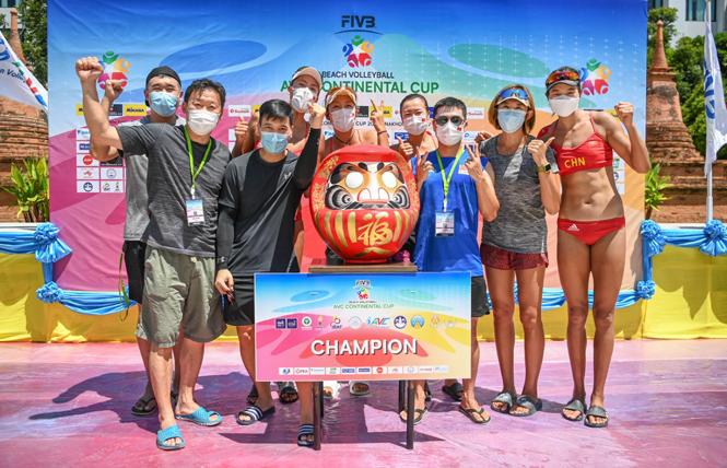 Bóng chuyền bãi biển Trung Quốc lên ngôi hậu, giành vé Olympic Tokyo 2020