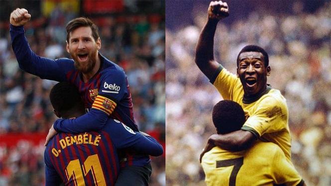 Có phải Messi chỉ còn cách kỷ lục của Pele 14 bàn thắng?