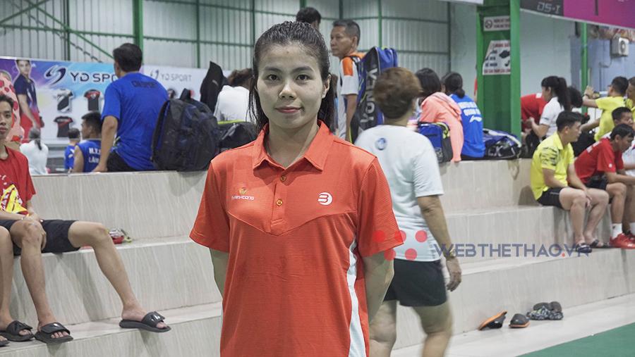 Hạt giống cầu lông số 1 nữ Trần Thị Phương Thúy: Đối thủ có chị Thúy của Thái Bình