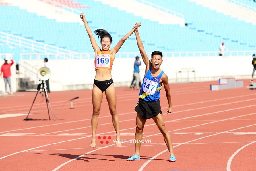 Dàn tuyển thủ điền kinh SEA Games đổ bộ Giải chạy Báo Hànộimới mở rộng 2022